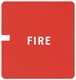 Paper Insert for Secvest Fire Alarm Button (5 pcs) front view